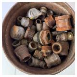 Lot of Galvanized and Black Pipe Fittings