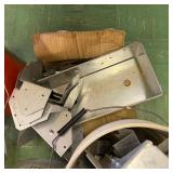 Lot of Metal Framing Brackets and Connector Plates
