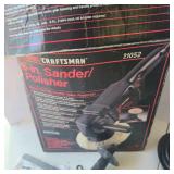 Craftsman 7-Inch Sander/Polisher Model 91052 with Box and Accessories