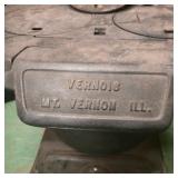 Vintage Vernois Cast Iron Stove Mt. Vernon Illinois