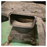 Vintage Vernois Cast Iron Stove Mt. Vernon Illinois