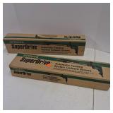 Lot of 2 Hitachi SuperDrive Collated Drywall Screw Boxes