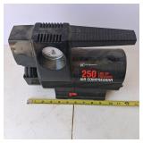 Portable 250 PSI 12 Volt Air Compressor with Built-In Light
