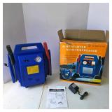 Portable Jump Starter with Air Compressor, Charger and Original Box