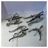 Lot of Assorted 2-Jaw and 3-Jaw Gear Pullers