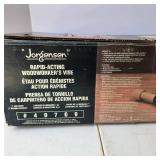 Jorgensen Rapid Acting Woodworker’s Vise with Magnetic Vise Pads