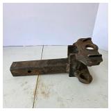 Trailer Hitch Ball Mount with Adjustable Coupler Bracket