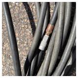 Gray Air Hose with Quick Connect Fitting