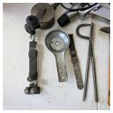 Lot of Assorted Hand Tools and Measuring Tools
