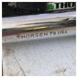 Thorsen 9 Piece 3/4" Drive Socket Set with Ratchet and Metal Holder