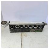 Thorsen 9 Piece 3/4" Drive Socket Set with Ratchet and Metal Holder