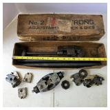 Armstrong No. 2 Adjustable Stock and Dies Pipe Threading Set