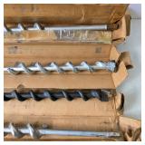 Lot of Long Wood Auger Drill Bits