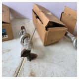 Lot of Rockler Wood Auger Bits in Boxes