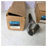 Lot of 5 Woodworking Forstner Bits with Storage Boxes