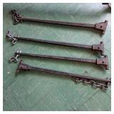 Reese 2" Trailer Hitch Receiver Drawbar with Hitch Pins Lot