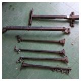 Reese 2" Trailer Hitch Receiver Drawbar with Hitch Pins Lot