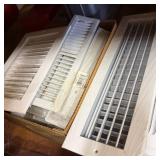 Lot of White HVAC Vent Covers and Return Air Grilles