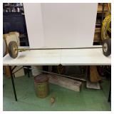 Axle Rod with Two Rubber Wheels