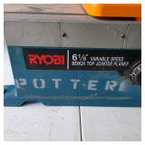 Ryobi 6-1/8" Variable Speed Bench Top Jointer Planer
