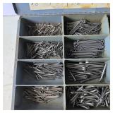 Cotter Pin Assortment Metal Organizer Box