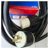 20 Ft 20 Amp 12 Gauge 4-Prong Extension Cord