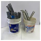 Lot of Metal Drawer Slides and Slide Hardware