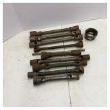 Lot of Metal Turnbuckles and Rod Hardware