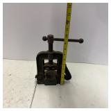 Vintage Pipe Vise with Bench Mount Clamp