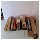 Lot of Assorted Drawer Slides and Cabinet Hardware