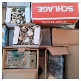 Lot of Door Hardware with Schlage Baldwin and Colonial Boxes