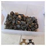 Lot of Cabinet Door Hinges and Mounting Hardware