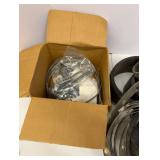 Lot of Assorted HVAC Duct Clamps, Couplings, and Ventilation Hardware