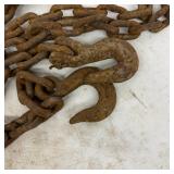 Heavy Duty Tow Chain with Grab Hooks