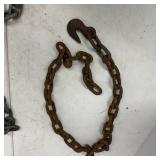 Lot of Tow Chains with Grab Hooks