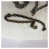 Lot of Tow Chains with Grab Hooks