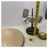 Ceiling Fan Light Kit with Glass Dome Shade