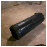Roll of Black Dimpled Flooring Moisture Barrier Underlayment
