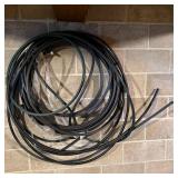 Black Flexible Tubing Hose Coil