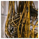 Lot of Extension Cords and Work Lights