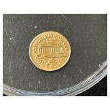 14K Gold Miniature Lincoln Coin