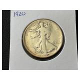 1920 Walking Liberty Half Dollar