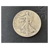 1945 Walking Liberty Half Dollar