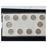 Silver War Nickel Set