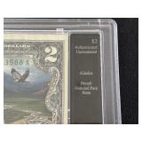 $2 Dollar Denali National Park Note