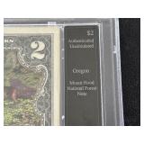 $2 Dollar Mount Hood National Forest Note