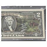 $2 Dollar Mount Hood National Forest Note