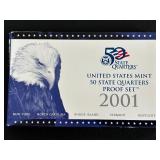 2001-S State Quarter Proof Set