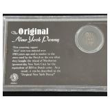 Original New York Penny