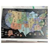 State Quarters and Map Book